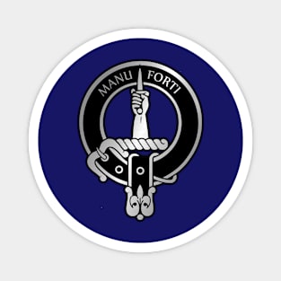 Clan MacKay Crest & Tartan Magnet